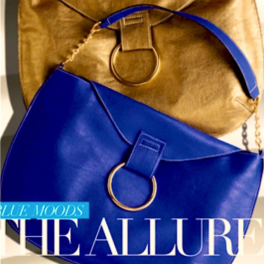 the allure purse in blue